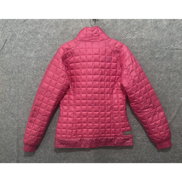 Burton Dry Ride Ski Jacket Womens Sz M Pink Insulated Pockets Full Zip Snap - Picture 4 of 12